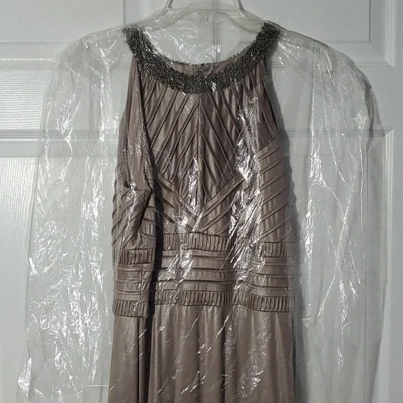 NEW Calvin Klein Wedding Party Mother of Bride Maxi Dress Size 14 - Picture 2 of 16